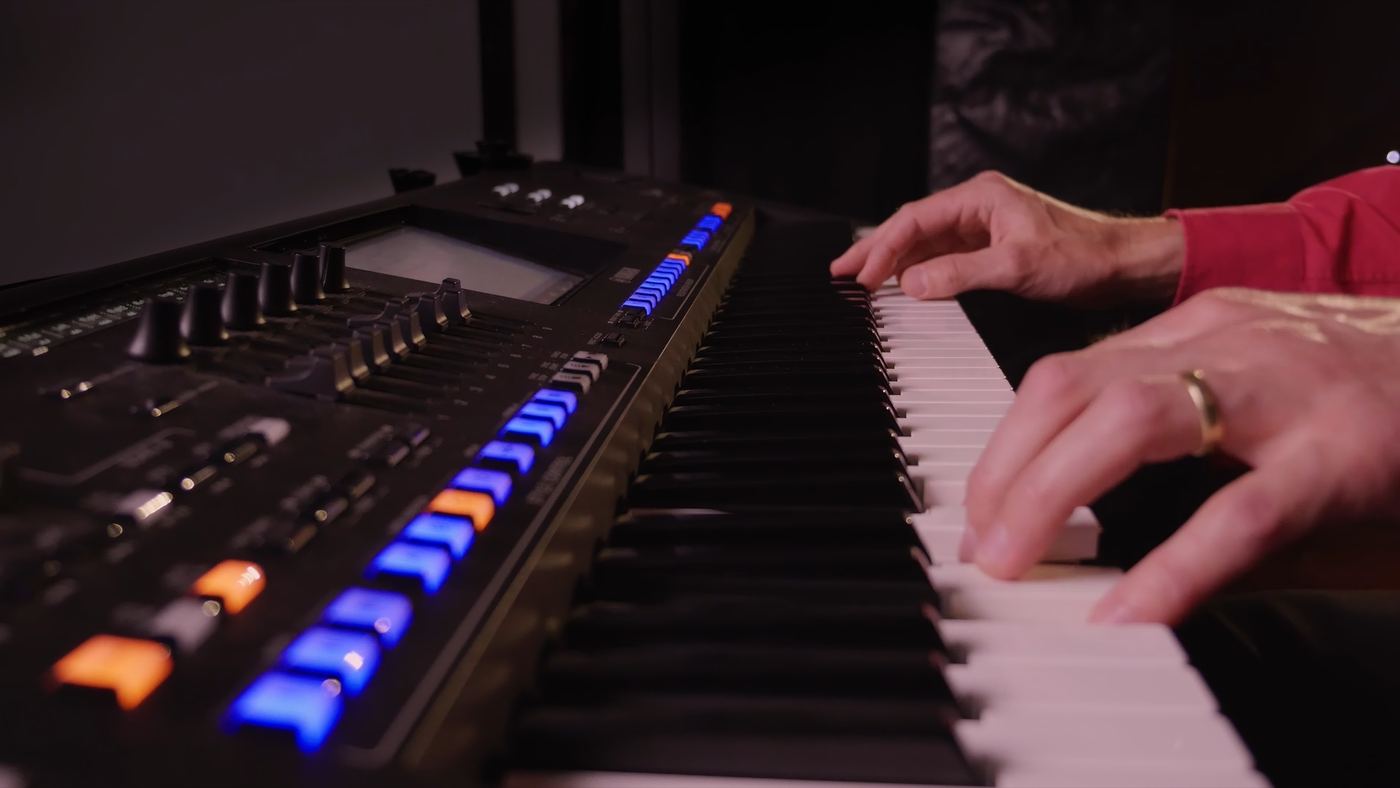Wolfgang Richter am Keyboard